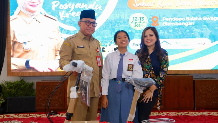 Artis Tasya Kamila Apresiasi Inovasi Posyandu Remaja Banyuwangi